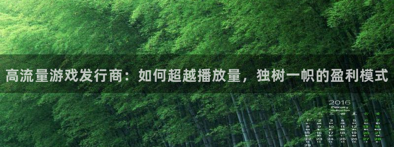 四川亿万28科技有限公司怎么样：高流量游戏发行商：如何超越播放量，独树一帜的盈利模式